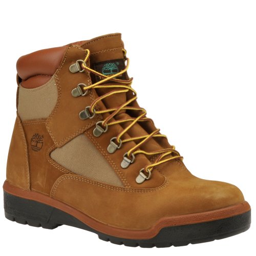 0883081328405 - TIMBERLAND MENS ICON 6 FIELD BOOT SESAME CHICKEN NUBUCK MAJORITY LEATHER WITH TEXTILE 7M