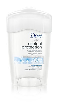 0883137175250 - DOVE CLINICAL PROTECTION ANTIPERSPIRANT/DEODORANT, ORIGINAL CLEAN, 1.7 OZ STICK (PACK OF 2)