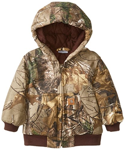 0883180662677 - CARHARTT BABY BOYS' CAMO ACTIVE JAC INF TOD, BROWN, 24 MONTHS