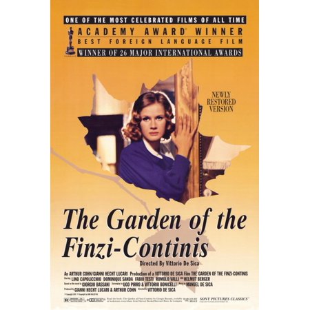 0883311246066 - THE GARDEN OF FINZI CONTINIS - MOVIE POSTER (STYLE A) (27” X 40”)