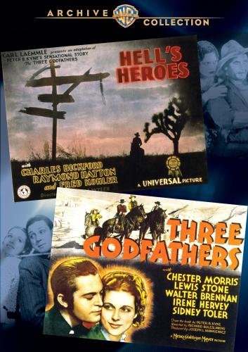 0883316258279 - HELL'S HEROES/THREE GODFATHERS (DVD)