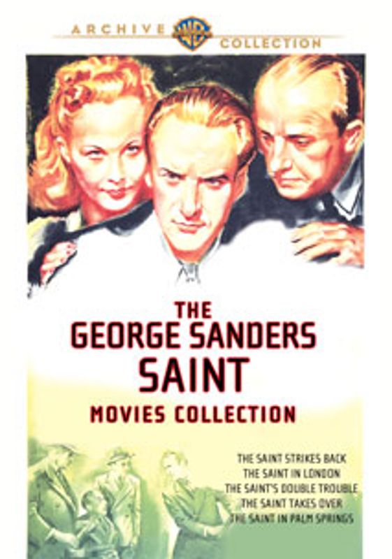 0883316349656 - THE GEORGE SANDERS SAINT MOVIES COLLECTION (5 MOVIES)(2 DISC SET) DVD 1939-41
