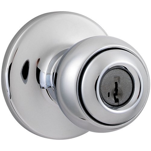 0883351273893 - KWIKSET 400P 26 SMT 6ALRCS CP 400P-S POLO KEYED ENTRY DOOR KNOBSET WITH SMARTKEY, POLISHED CHROME