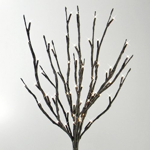 0883504163842 - 19 3/4 LIGHTED BROWN TWIG 1 STEM WITH 60 LIGHTS AND 6 HOUR TIMER - PERFECT FOR PRIMITIVE COUNTRY DECOR