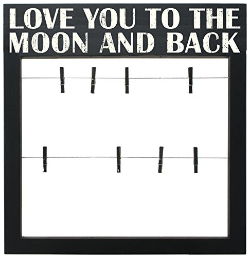 0883504178310 - PRIMITIVES BY KATHY BOX SIGN FRAME, 18 BY 17.5-INCH, TO THE MOON