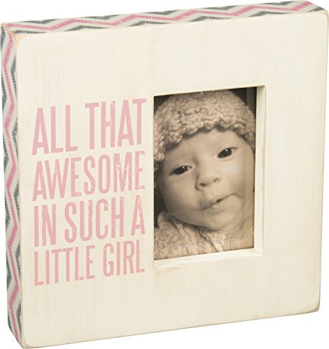 0883504270892 - PRIMITIVES BY KATHY ALL THAT AWESOME BOX FRAME IN PINK, 10 X 10
