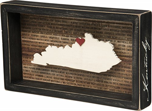 0883504282321 - PRIMITIVES BY KATHY BOX SIGN - KENTUCKY STATE