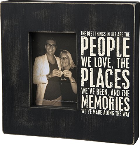 0883504286459 - PRIMITIVES BY KATHY BOX FRAME, BEST THINGS IN LIFE ARE THE PEOPLE WE LOVE