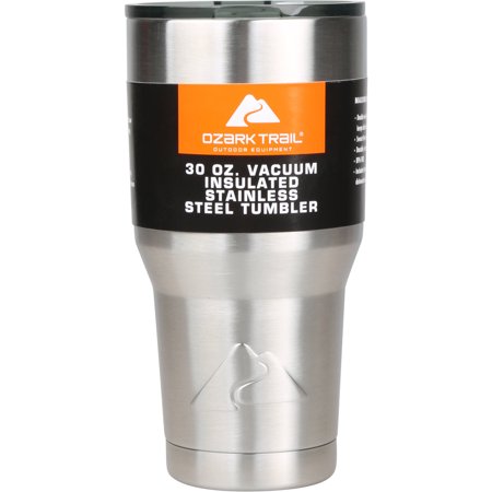 0883652837114 - OZARK TRAIL 30-OUNCE DOUBLE-WALL, VACUUM-SEALED STAINLESS STEEL TUMBLER