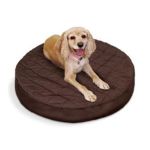 0883803038674 - SILVER TAILS BAMBOO CHARCOAL ROUND DOG BED COVER SMALL MEDIUM