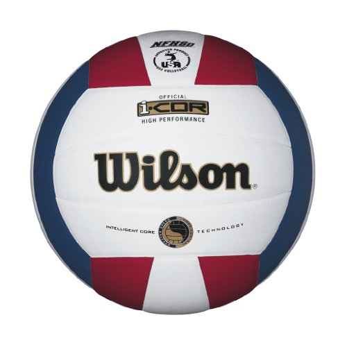 0883813548477 - WILSON I-COR HIGH PERFORMANCE VOLLEYBALL RED/WHITE/BLUE
