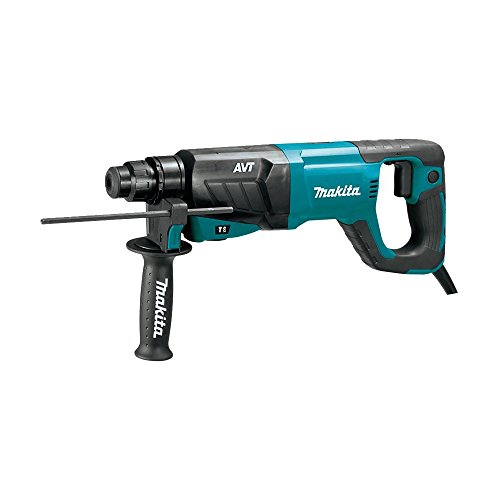 0088381687508 - MAKITA HR2641X1 SDS-PLUS 3-MODE VARIABLE SPEED AVT ROTARY HAMMER WITH CASE AND 4-1/2 ANGLE GRINDER, 1