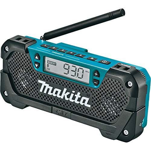 0088381825177 - MAKITA RM02 12V MAX CXT LITHIUM-ION CORDLESS COMPACT JOB SITE RADIO, TOOL ONLY