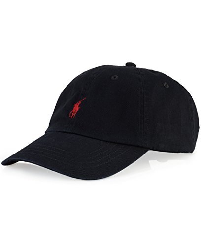 0883862540262 - POLO RALPH LAUREN HAT, CORE CLASSIC SPORT MEN'S CAP (ONE SIZE, BLACK)
