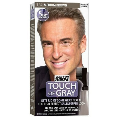 0883915317193 - JUST FOR MEN TOUCH OF GRAY MEDIUM BROWN T-53 GRAY HAIR TREATMENT
