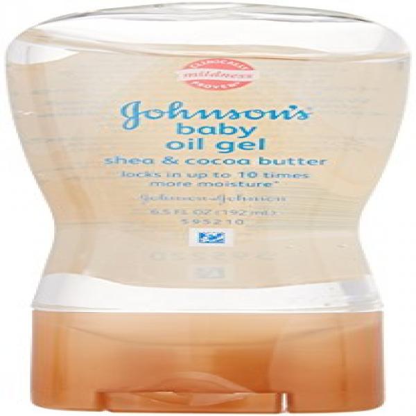 0883923673649 - JOHNSON'S BABY OIL GEL - SHEA & COCOA BUTTER - 6.5 OZ