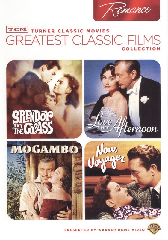 0883929090983 - TCM GREATEST CLASSIC FILMS COLLECTION: ROMANCE (SPLENDOR IN THE GRASS / LOVE IN THE AFTERNOON / MOGAMBO / NOW VOYAGER)