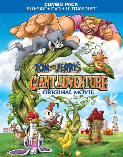 0883929260348 - TOM AND JERRY'S GIANT ADVENTURE - ORIGINAL MOVIE (BLU-RAY + DVD + ULTRAVIOLET) (WITH INSTAWATCH) (WIDESCREEN)