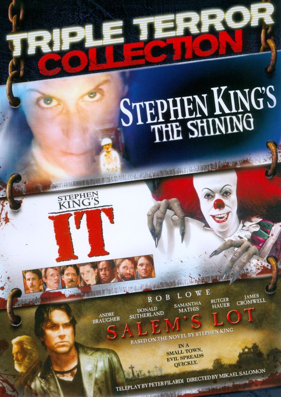 0883929263189 - STEPHEN KING TRIPLE TERROR COLLECTION: IT / THE SHINING / SALEM'S LOT (WIDESCREEN)