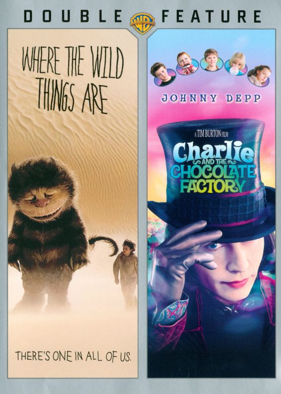 0883929268856 - WHERE THE WILD THINGS ARE / CHARLIE AND THE CHOCOLATE FACTORY (WIDESCREEN)