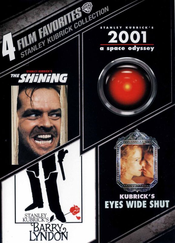 0883929276592 - 4 FILM FAVORITES: STANLEY KUBRICK (THE SHINING: SPECIAL EDITION, 2001: A SPACE ODYSSEY: SPECIAL EDITION, BARRY LYNDON, EYES WIDE SHUT: SPECIAL EDITION)