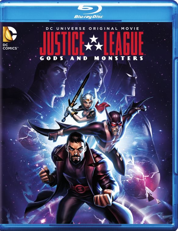 0883929406265 - JUSTICE LEAGUE: GODS AND MONSTERS (BLU-RAY + DVD + DIGITAL HD ULTRAVIOLET) (FULL SCREEN, WIDESCREEN)