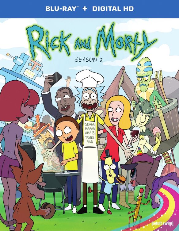 0883929534289 - RICK AND MORTY: THE COMPLETE SECOND SEASON