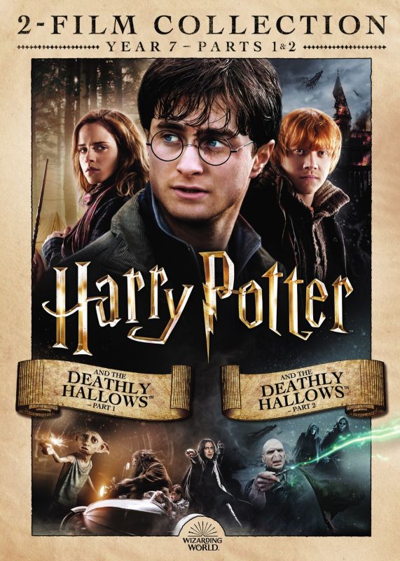 0883929641918 - HARRY POTTER AND THE DEATHLY HALLOWS, PART 1 AND 2 (DVD)