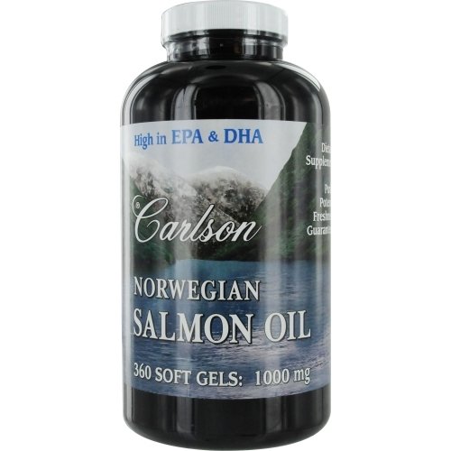 0088395015038 - NORWEGIAN SALMON OIL HIGH IN EPA & DHA 360 SOFT GELS PROMOTES CARDIOVASCULAR JOINT BRAIN & VISION HEALTH 1000 MG,360 COUNT