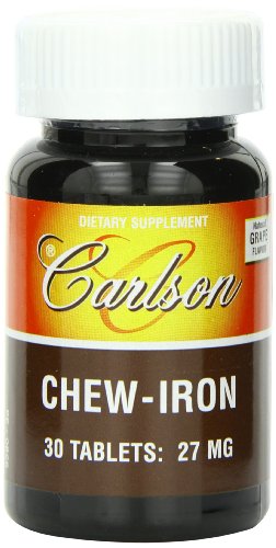 0088395055805 - CHEW IRON TASTY GRAPE FLAVOR OUT OF STOCK 27 MG,30 COUNT