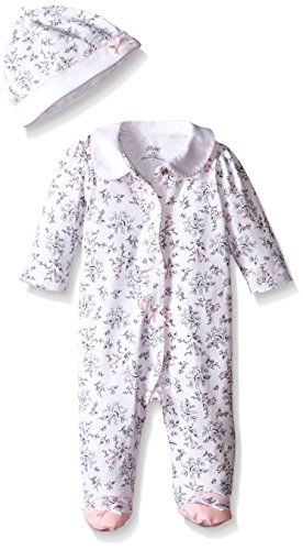 0883953814852 - LITTLE ME BABY TOILE FOOTIE WITH HAT, BIRD, 6 MONTHS