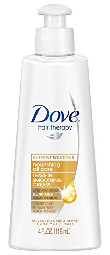0883974112791 - DOVE NUTRITIVE THERAPY, NOURISHING OIL CARE LEAVE IN SMOOTHING CREAM, 4 OUNCE (PACK OF 2)