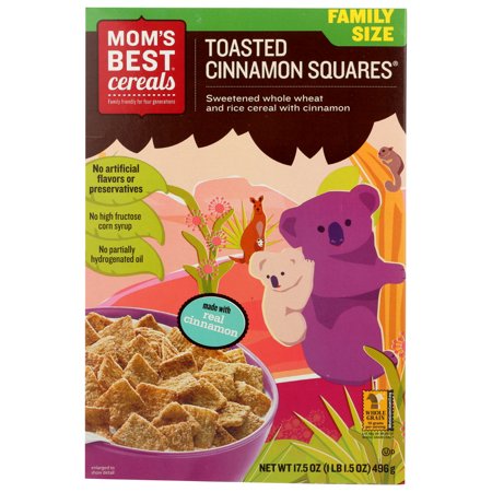 0883978079793 - FAMILY SIZE NATURALS TOASTED CINNAMON SQUARES CEREAL