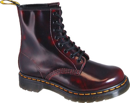 0883985561526 - DR. MARTENS 1460 8 EYE BOOT,CHERRY RED ARCADIA,8 UK/9 M US