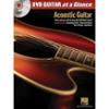 0884088170035 - HAL LEONARD ACOUSTIC GUITAR - AT A GLANCE SERIES BOOK AND DVD