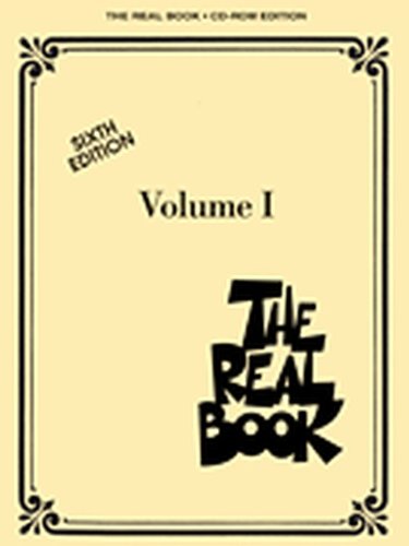 0884088246846 - HAL LEONARD THE REAL BOOK VOLUME 1 SIXTH EDITION C INSTRUMENTS CD-ROM/PKG