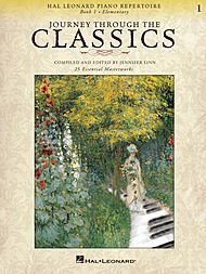 0884088591854 - HAL LEONARD PIANO REPERTOIRE - JOURNEY THROUGH THE CLASSICS BOOK 1 ELEMENTARY
