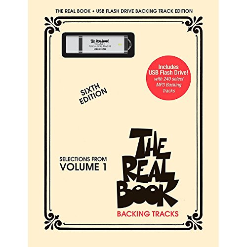 0884088863920 - HAL LEONARD THE REAL BOOK BACKING TRACKS, VOLUME 1 (USB FLASH DRIVE)