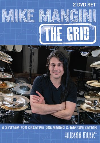 0884088946548 - MIKE MANGINI :THE GRID FOR CREATIVE DRUMMING DVD