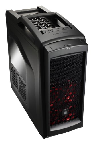 0884102021800 - CM STORM SCOUT 2 ADVANCED - GAMING MID TOWER COMPUTER CASE WITH CARRYING HANDLES, BLACK