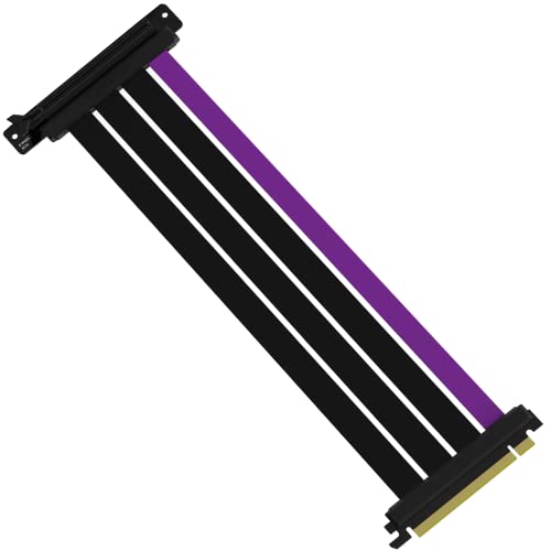 0884102095702 - COOLERMASTER MASTERACCESSORY RISER CABLE PCIE 4.0 X16 - 300MM, PCIE 4.0 COMPATIBLE, EMI SHIELDED 30 AWG, PROTECTIVE ABS CASING FOR GRAPHICS CARD