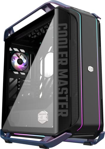 0884102100024 - COOLER MASTER COSMOS INFINITY 30TH ANNIVERSARY C700M E-ATX FULL-TOWER CURVED TEMPERED GLASS PANEL, RISER CABLE PCIE 4.0, DIVERSE LIQUID COOLING, TYPE-C, CUSTOMIZABLE ARGB (MCC-C700M-KHNN-S30)