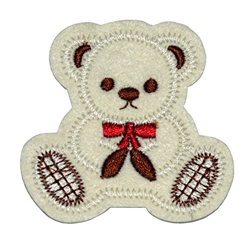 0884114744339 - CUTE BEAR KID DIY APPLIQUE EMBROIDERED SEW IRON ON PATCH BC-001