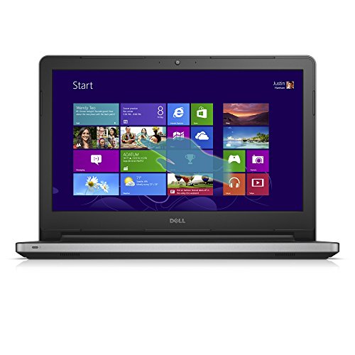 0884116165767 - DELL INSPIRON 14 5000 SERIES 14-INCH TOUCHSCREEN LAPTOP (INTEL CORE I3 4005U, 4 GB RAM, 1 TB HDD, SILVER) WITH MAXXAUDIO- FREE UPGRADE TO WINDOWS 10