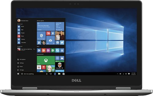 0884116218180 - 2017 NEWEST DELL FLAGSHIP INSPIRON 2-IN-1 13.3 TOUCH-SCREEN LAPTOP - INTEL CORE I5 -7200U - 8GB MEMORY - 256GB SOLID STATE DRIVE - GRAY