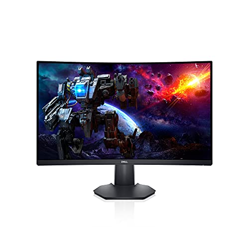 0884116388593 - DELL S2722DGM - 27-INCH QHD (2560 X 1440) CURVED GAMING MONITOR, 1500R CURVATURE, 165HZ REFRESH RATE, 2MS GREY-TO-GREY RESPONSE TIME (EXTREME MODE), 16.7 MILLION COLORS, BLACK (LATEST MODEL)