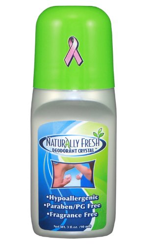 0884186761951 - NATURALLY FRESH DEODORANT CRYSTAL ROLL ON, FRAGRANCE FREE, 3-OUNCE BOTTLES (PACK OF 6)