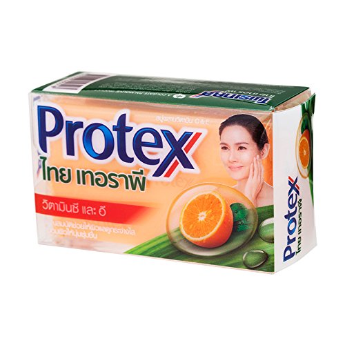 0884192414667 - PROTEX THAI THERAPY BAR SOAP NATURAL EXTRACKS VITAMIN C + E ANTI & AGING ACNE SKIN LOOK RADIANT 130 G.