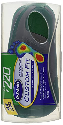 0884218697289 - DR. SCHOLL'S CUSTOM FIT ORTHOTIC INSERTS, CF 220