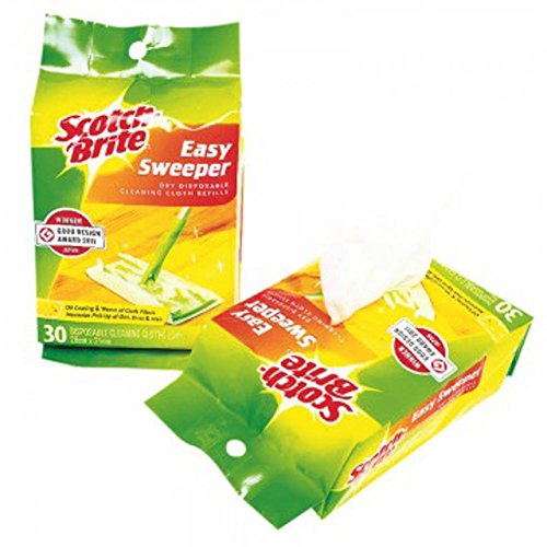 0884223894123 - SCOTCH-BRITE ELECTROSTATIC DUST WIPES FOR THE MOB PRESSURE CLEANER VERSATILE MODELS